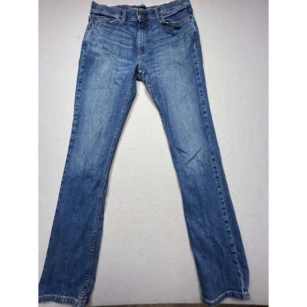 Hollister Slim Straight Epic Flex Denim Blue 32x36 Mens